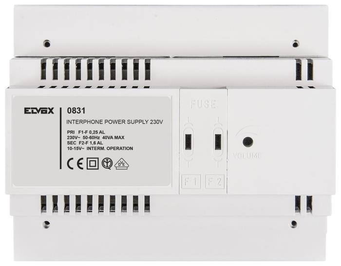 Alimentatore per Citofoni 8 moduli