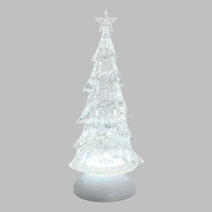 Albero di Natale luminoso con effetto acqua in movimento -  Bianco Freddo