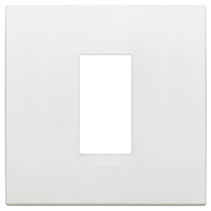 Placca 1 modulo classica in tecnopolimero Arké - bianco