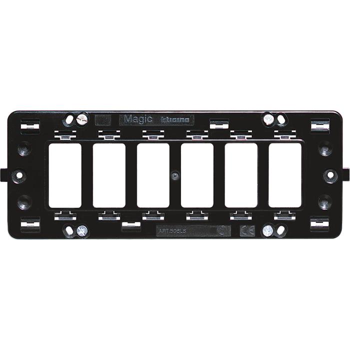 Confezione di supporti per scatola rettangolare 6 moduli - Magic