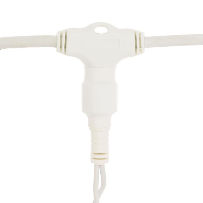 Tenda luminosa per esterno 304 maxi Led con gioco flash - Bianco Caldo