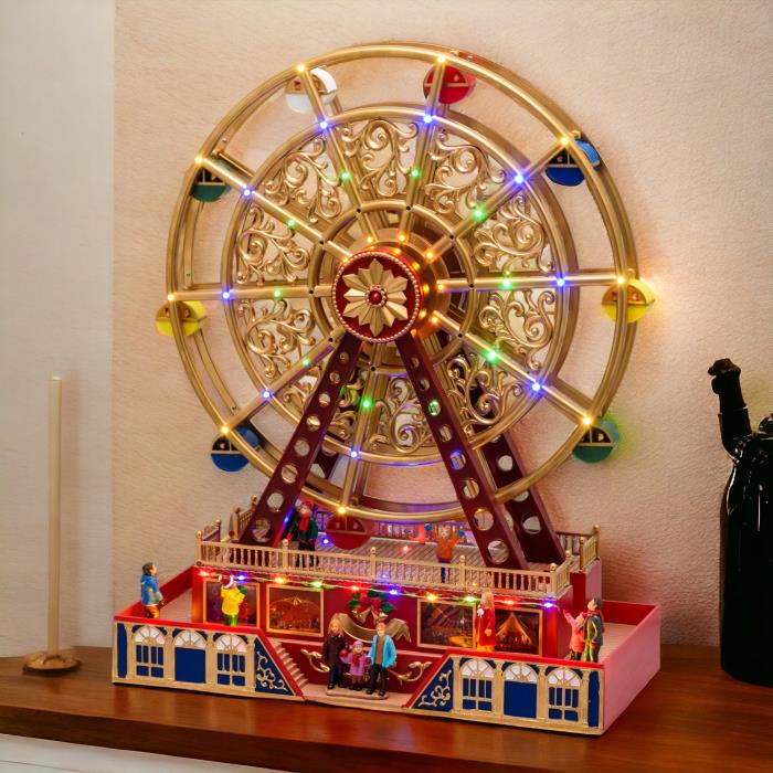 Carillon di Natale luminoso - Ruota panoramica