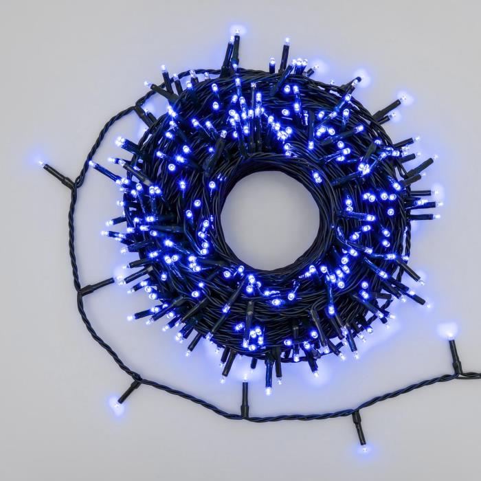 Catena luminosa 360 Led con gioco luce - Blu