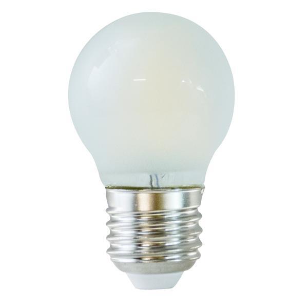 Lampadina a Led E27 a minisfera satinata - 4,5W