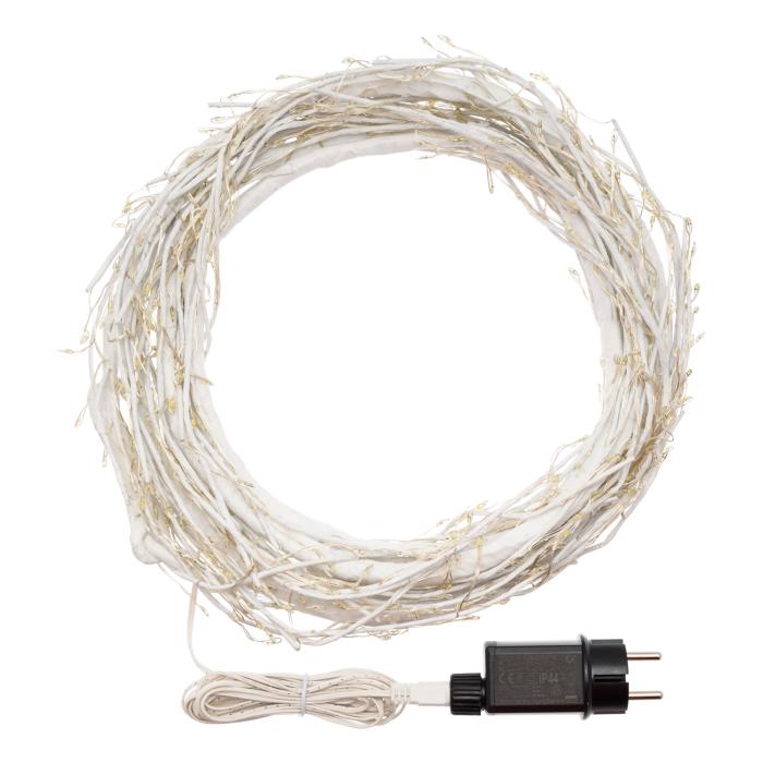Ramo luminoso modellabile e rampicante bianco 504 Led - Bianco Caldo