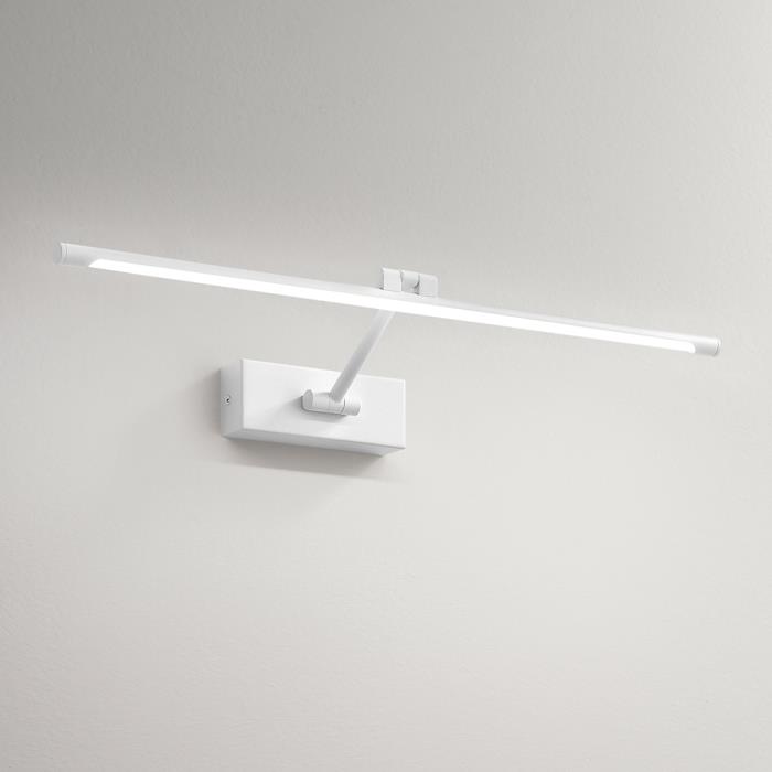 Applique a Led da specchio in metallo bianco luce calda - Magis