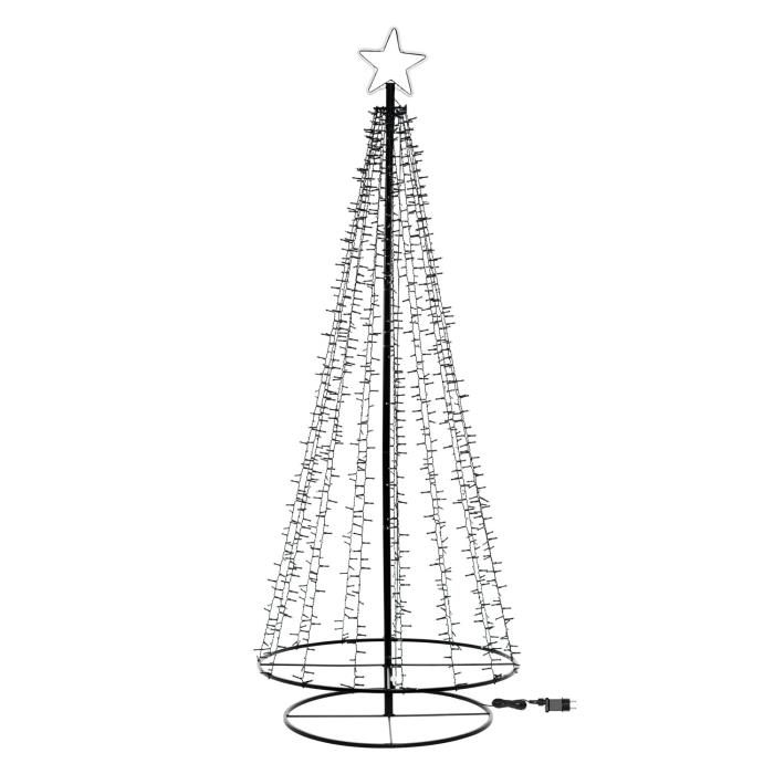 Albero di Natale stilizzato luminoso 1254 MaxiLed - Bianco Caldo