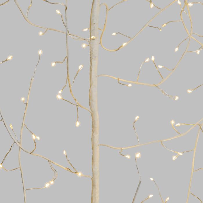 Ramo luminoso modellabile e rampicante bianco 504 Led - Bianco Caldo