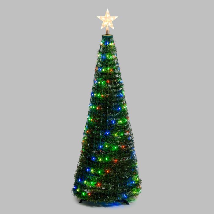 Albero di Natale a cono luminoso 234 MaxiLed - RGB