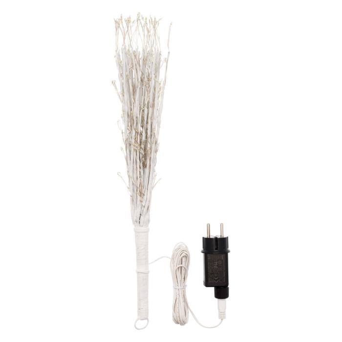 Ramo luminoso a sfera bianco 240 Led con flash - Bianco Caldo