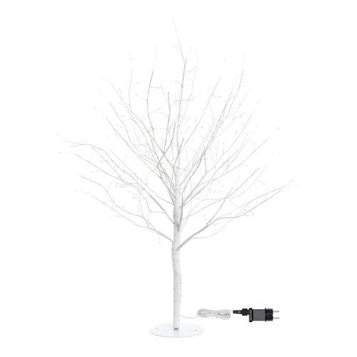 Albero bianco luminoso da esterno 240 Led con flash - Leccio