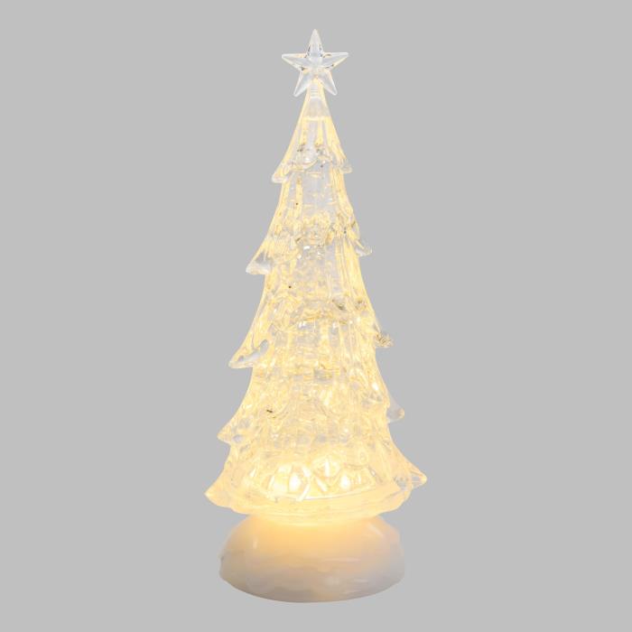 Albero di Natale luminoso con effetto acqua in movimento -  Bianco Caldo