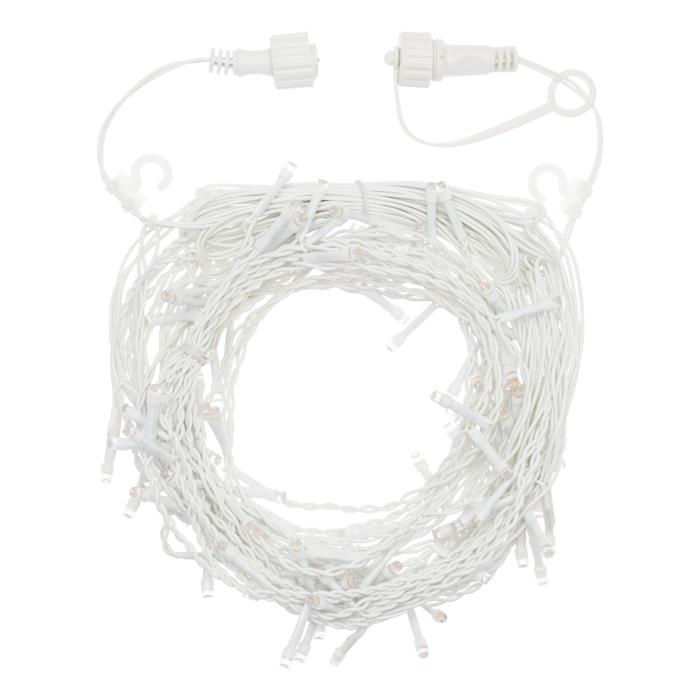 Tenda luminosa a batteria 120 Led per esterno prolungabile - Multicolor