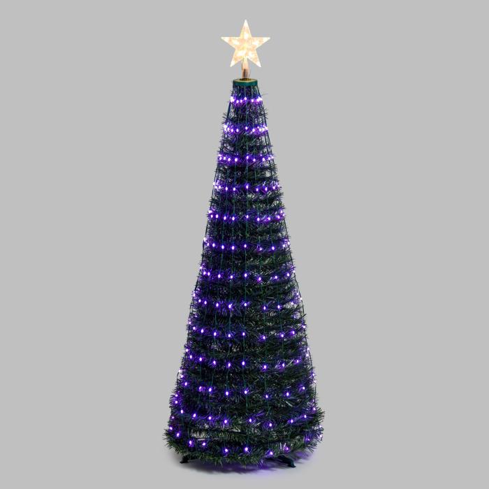 Albero di Natale a cono luminoso 234 MaxiLed - RGB