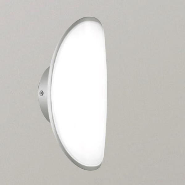 Applique a Led da esterno Ovale Grigio