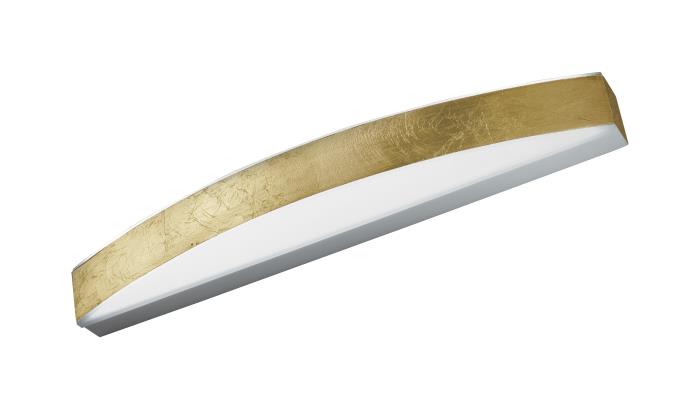 Applique a Led a biemissione e luce dinamica foglia d'oro - Band