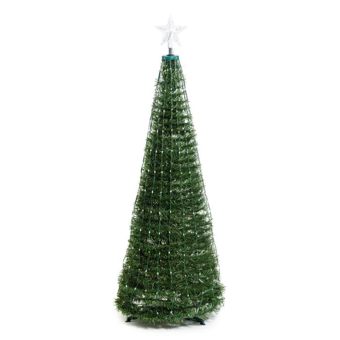 Albero di Natale a cono luminoso 234 MaxiLed - RGB