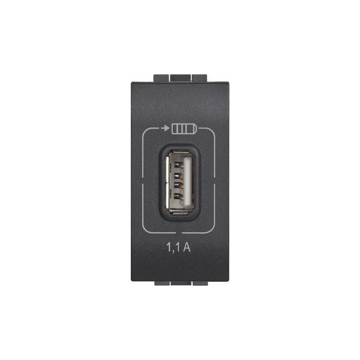 Caricatore USB 1100mA 5Vdc Livinglight