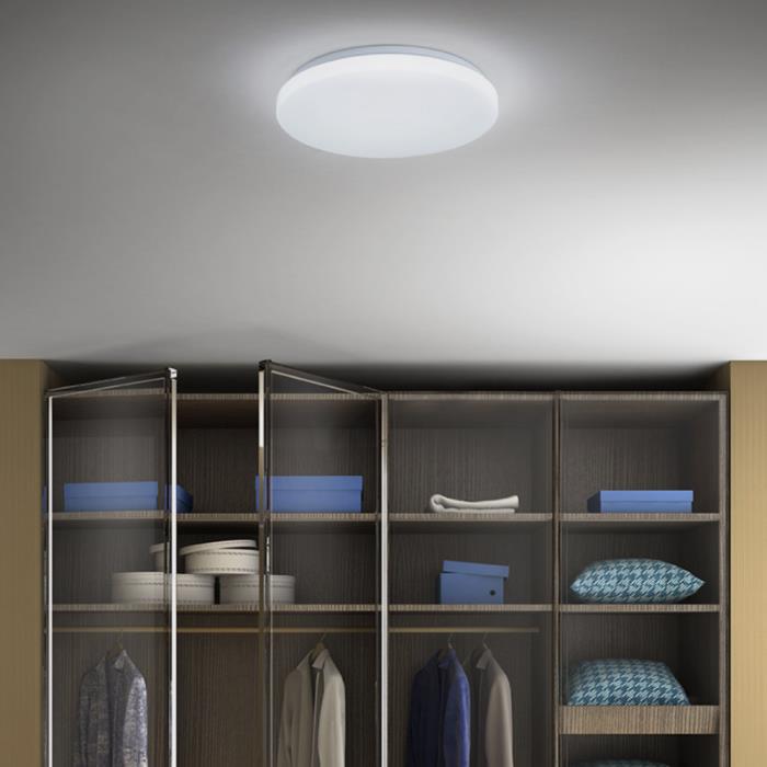 Plafoniera led Coin bianca