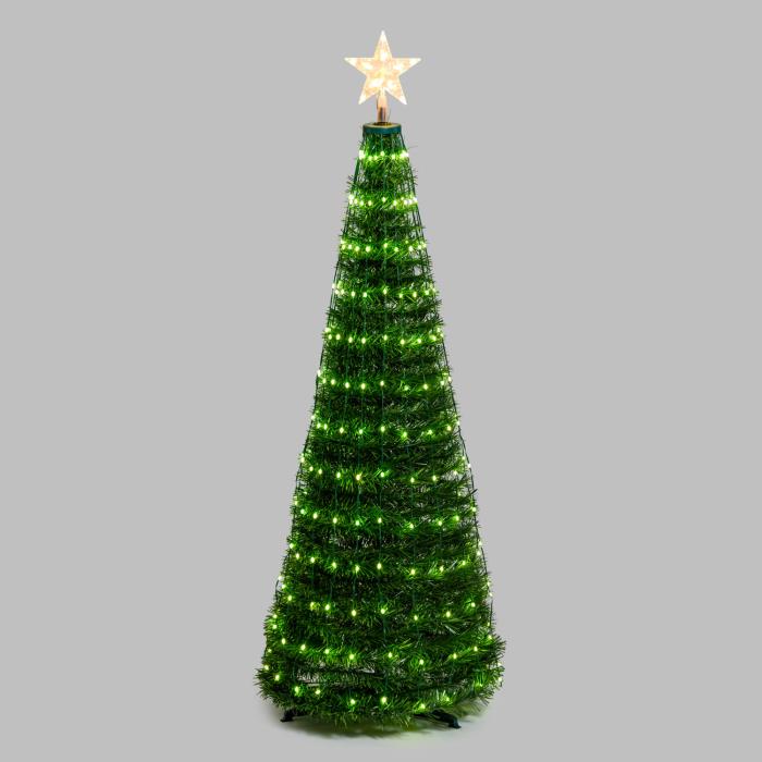 Albero di Natale a cono luminoso 234 MaxiLed - RGB