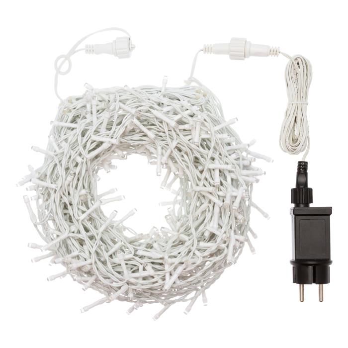 Tenda luminosa per esterno 480 Led con gioco flash - Bianco Freddo