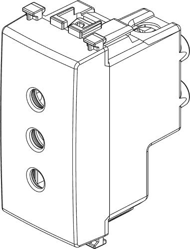 Presa italiana piccola 10A Arké