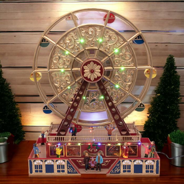 Carillon di Natale luminoso - Ruota panoramica