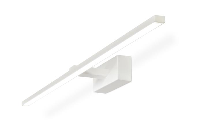 Applique a Led asimmetrica in metallo bianco -  Elegance