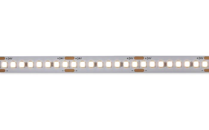 Striscia Led dimmerabile 24V 128 led/m 5 metri - luce calda
