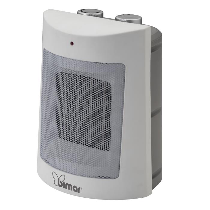 Termoventilatore verticale 1500W Bianco