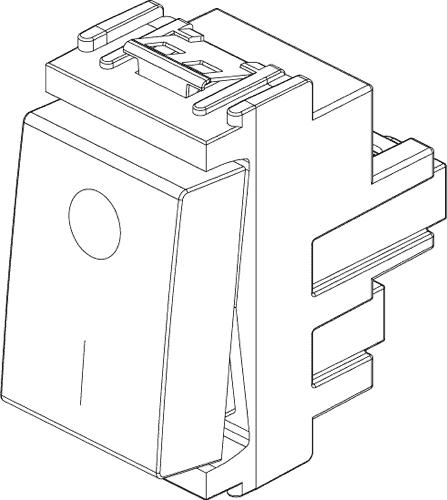 Interruttore bipolare 16A Vimar Idea