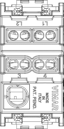 Interruttore bipolare 16A Idea