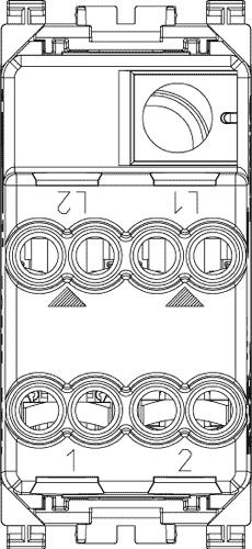 Invertitore illuminabile Arké 1 modulo