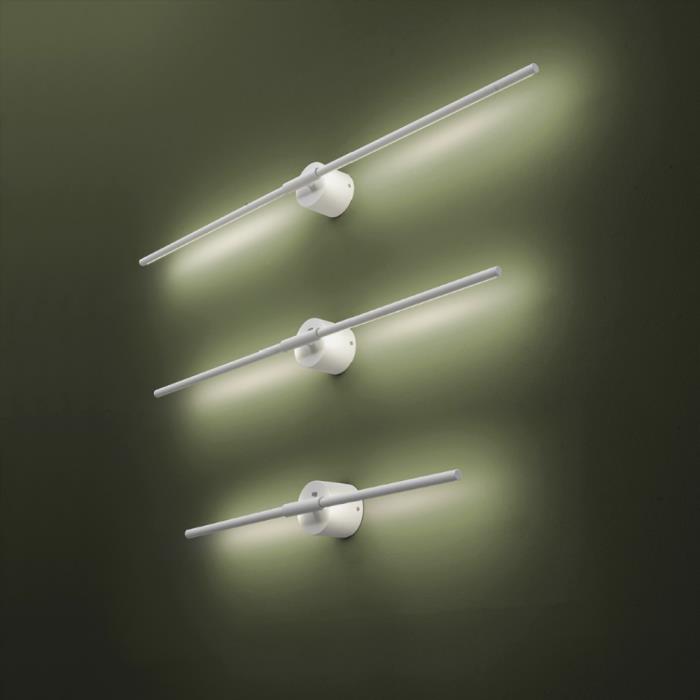 Lampada da parete led Nood A bianca