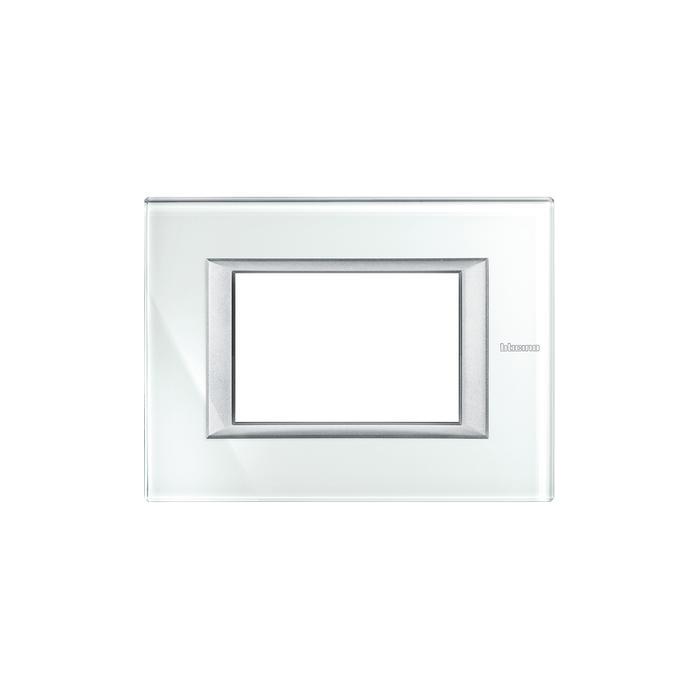 Placca Axolute 3 moduli White