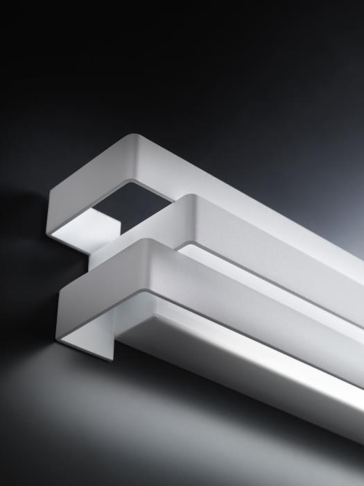 Applique a Led a fasce con luce dinamica nero - Reflex