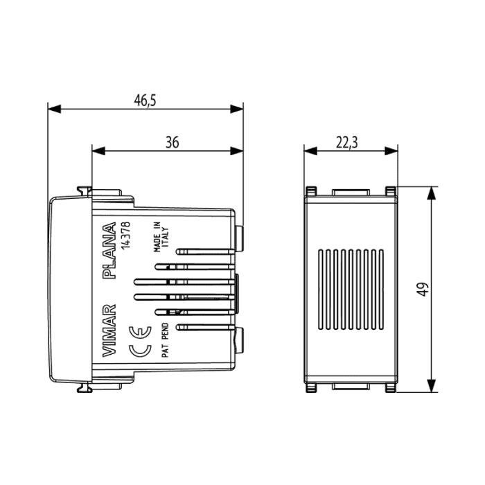 Ronzatore 220V Plana