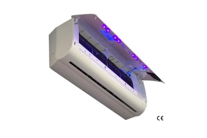 Sistema purificante UV per unità interna dei condizionatori
