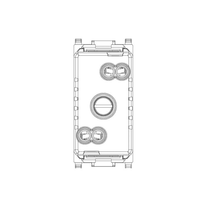 Suoneria elettromeccanica 12V Plana