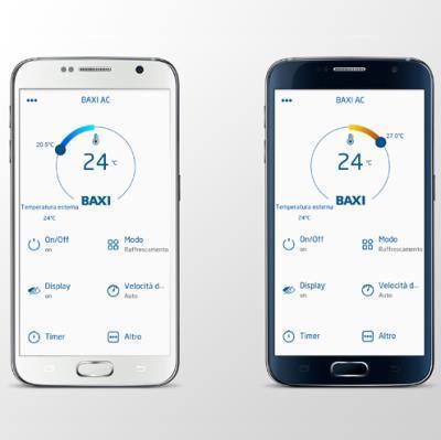 Condizionatore monosplit da parete Baxi Moonlight - 5KW 18000Btu