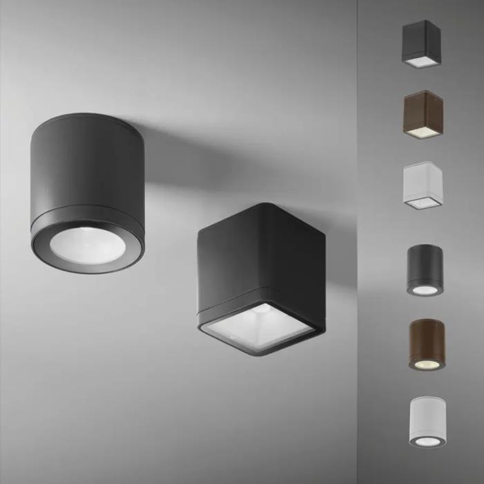 Plafoniera led Tower bianca | Rettangolare