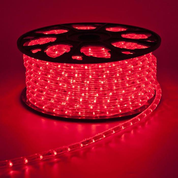 Tubo Led luminoso natalizio Rosso 30 metri