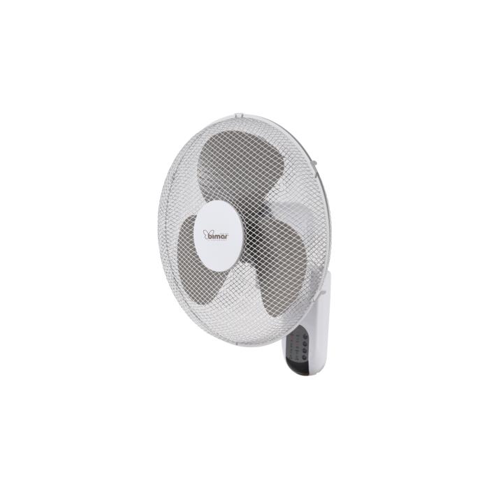  Ventilatore da parete con telecomando e timer 3 pale Ø 40cm