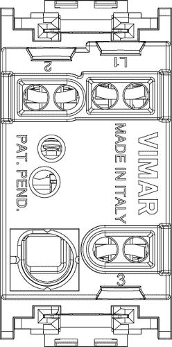 Deviatore Idea 16A 1 modulo