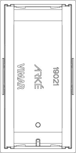 Copritasto Arké 1 modulo