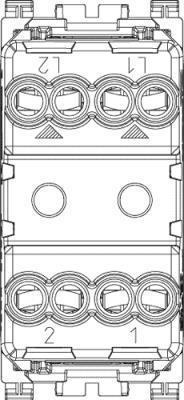 Interruttore a chiave univoca Arké 1 modulo