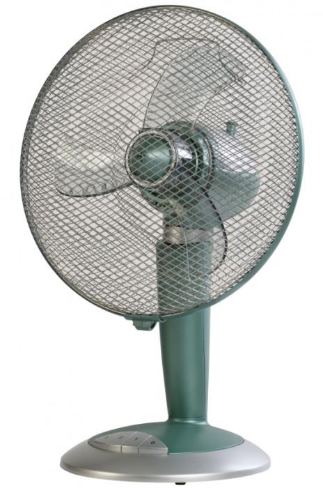 Ventilatore da tavolo 3 pale Ø 30cm - verde