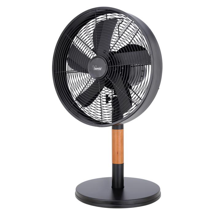 Ventilatore da tavolo 5 pale Ø 30cm - legno