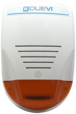 Sirena per uso esterno radio 868MHz  a batteria