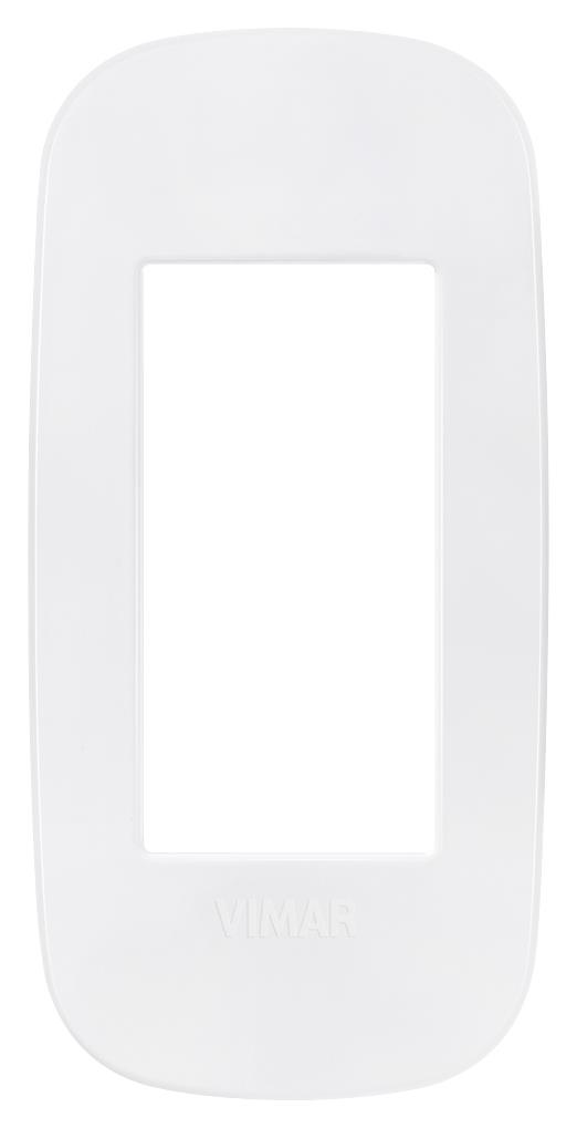 Placca Vimar Arkè Round 3 Moduli Bianco Tecnopolimero 19683.84
